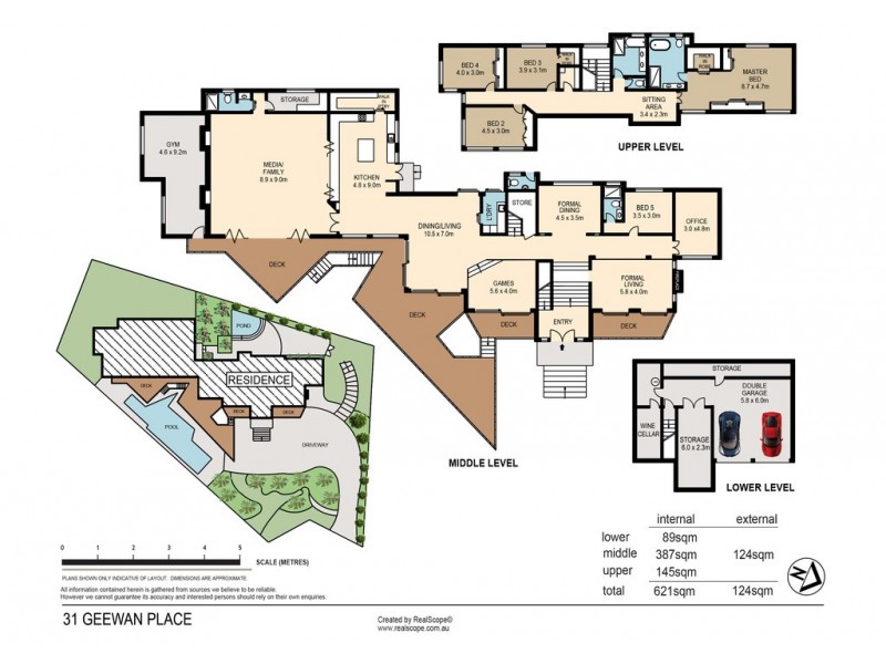 31 Geewan Place, Chapel Hill QLD 4069 Floorplan