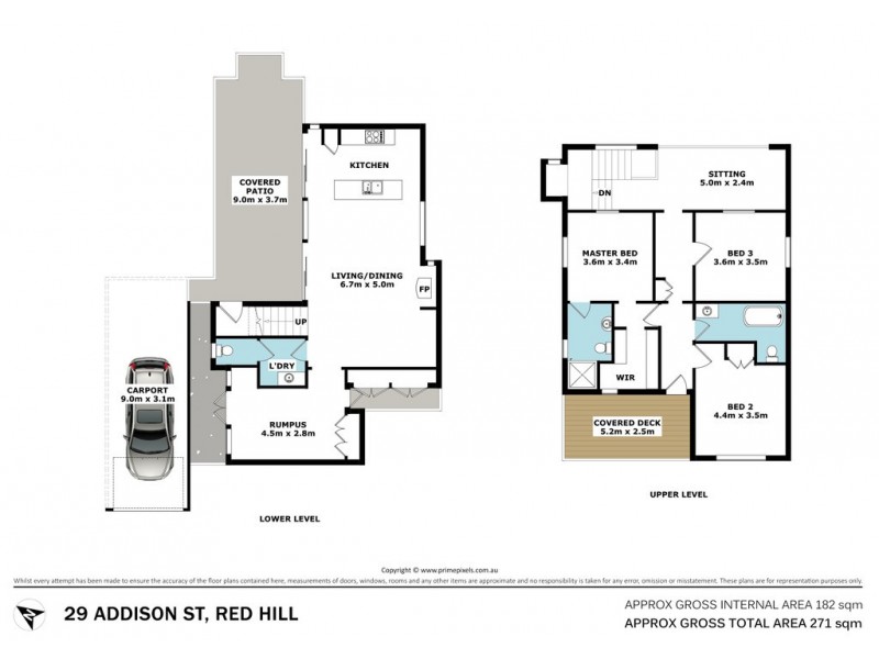 29 Addison Street, Red Hill QLD 4059 Floorplan