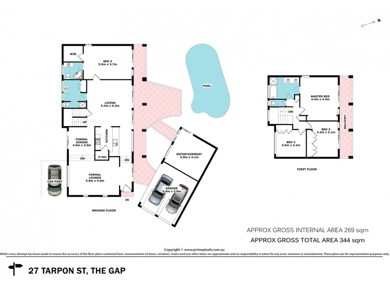 27 Tarpon Street, The Gap QLD 4061 Floorplan
