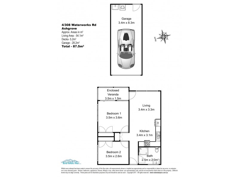 4/308 Waterworks Road, Ashgrove QLD 4060 Floorplan