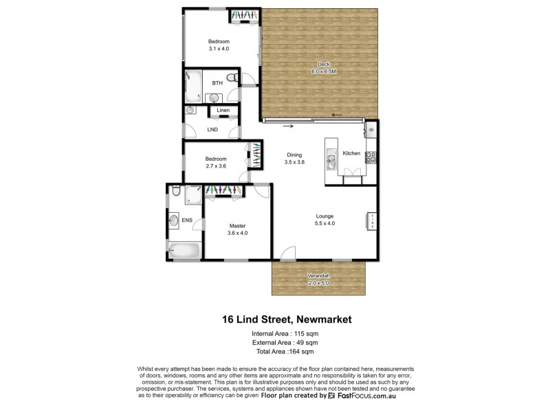 16 Lind Street, Newmarket QLD 4051 Floorplan