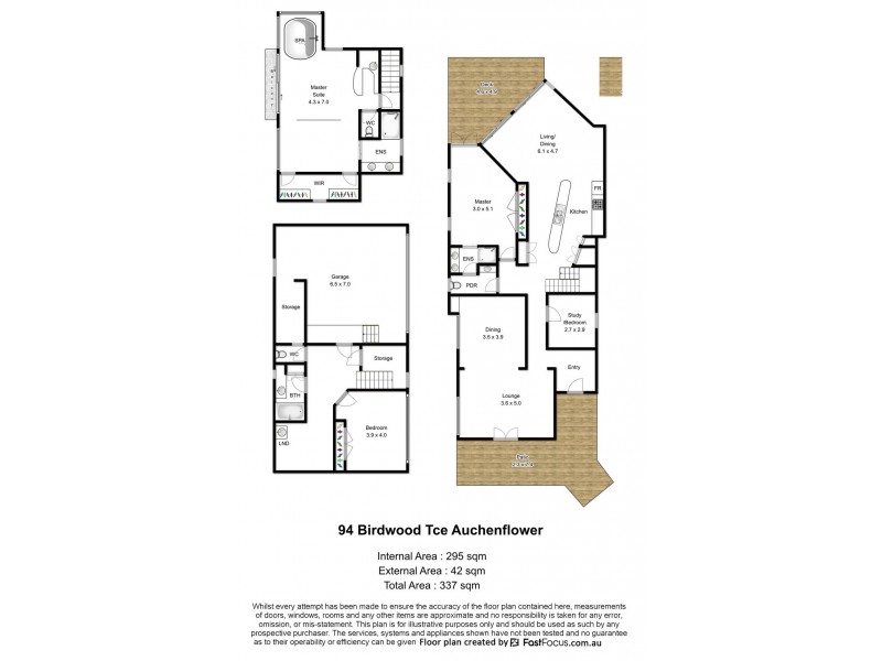 94 Birdwood Terrace, Auchenflower QLD 4066 Floorplan