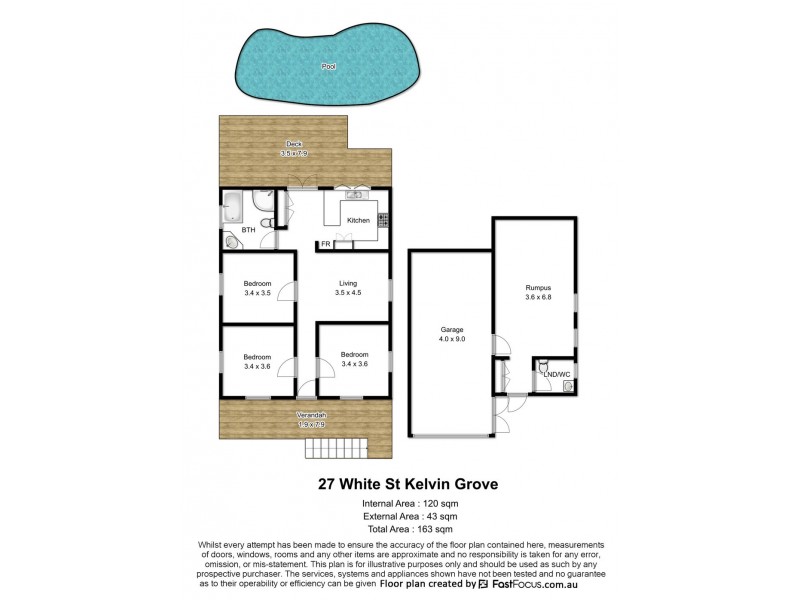 27 White Street, Kelvin Grove QLD 4059 Floorplan