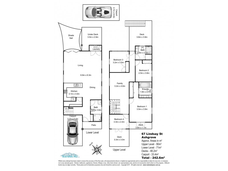 67 Lindsay Street, Ashgrove QLD 4060 Floorplan