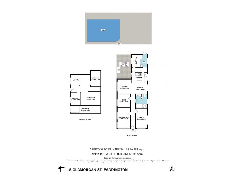 15 Glamorgan Street, Paddington QLD 4064 Floorplan