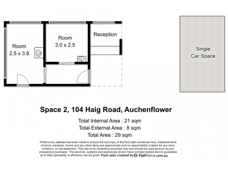 104A Haig Road, Milton QLD 4064 Floorplan