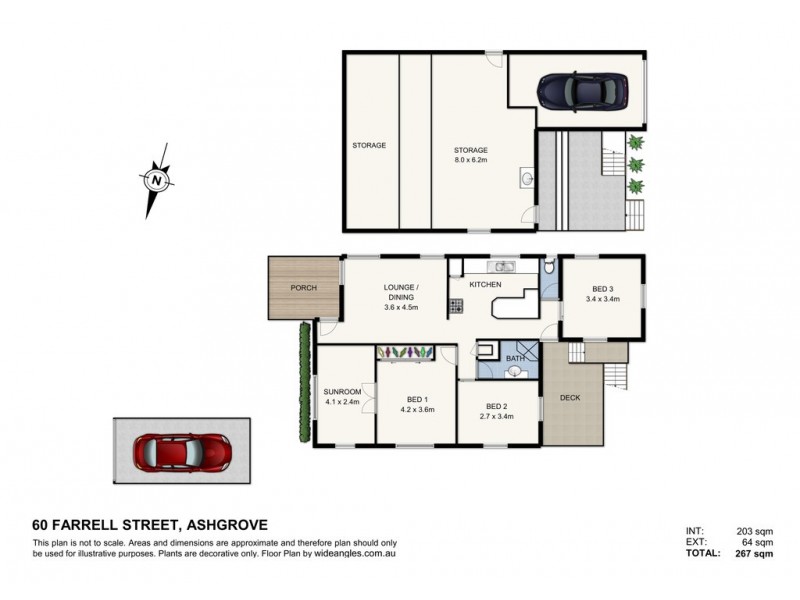 60 Farrell Street, Ashgrove QLD 4060 Floorplan