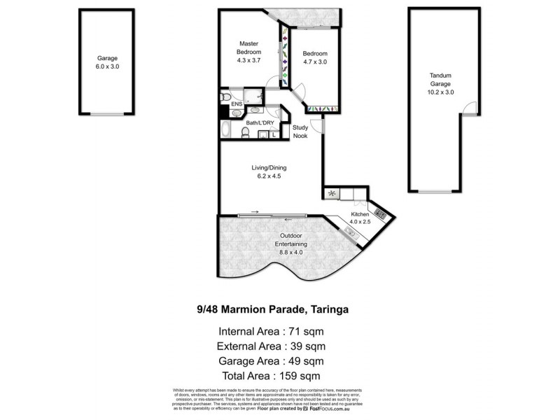 9/48 Marmion Parade, Taringa QLD 4068 Floorplan