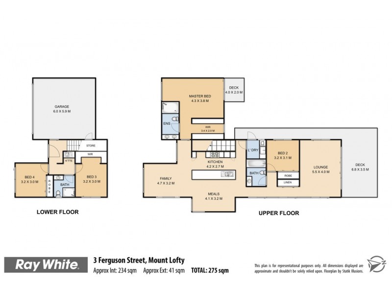 3 Ferguson Street, Mount Lofty QLD 4350 Floorplan