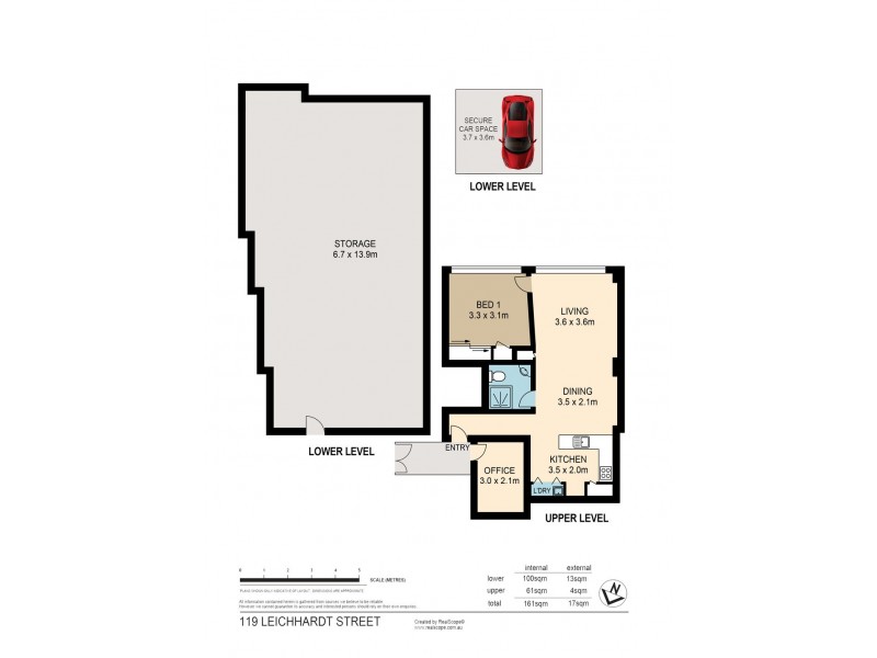 51/119 Leichhardt Street, Spring Hill QLD 4000 Floorplan