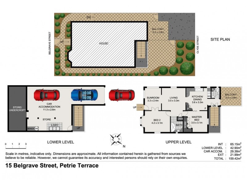 15 Belgrave Street, Petrie Terrace QLD 4000 Floorplan