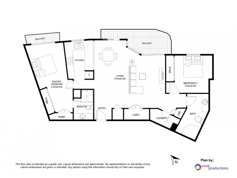 73/35 Howard Street, Brisbane City QLD 4000 Floorplan