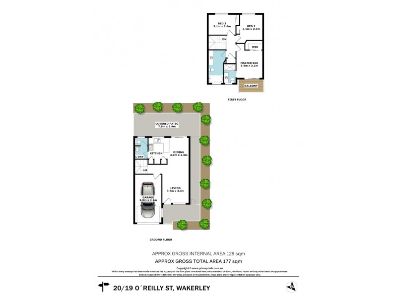 20/19 O’Reilly Street, Wakerley QLD 4154 Floorplan