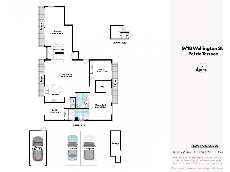 9/18 Wellington Street, Petrie Terrace QLD 4000 Floorplan