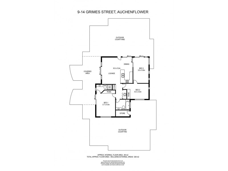 9/14 Grimes Street, Auchenflower QLD 4066 Floorplan