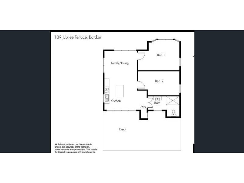 139 Jubilee Terrace, Bardon QLD 4065 Floorplan