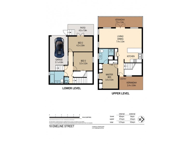 18 Emeline Street, Kelvin Grove QLD 4059 Floorplan