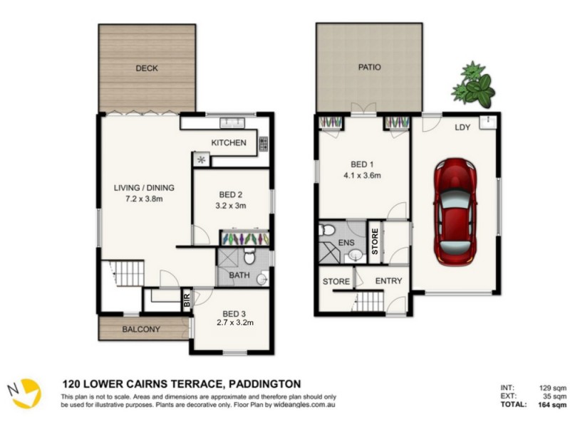 120 Lower Cairns Terrace, Paddington QLD 4064 Floorplan