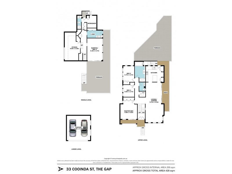 33 Cooinda Street, The Gap QLD 4061 Floorplan
