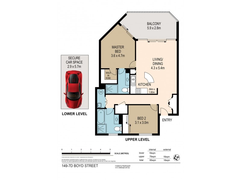 149/7D Boyd Street, Bowen Hills QLD 4006 Floorplan