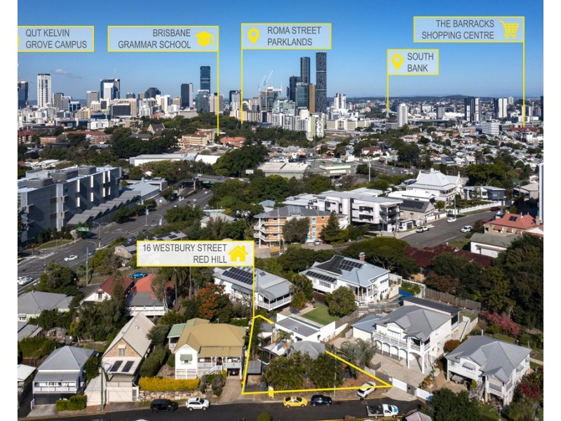 16 Westbury Street, Red Hill QLD 4059