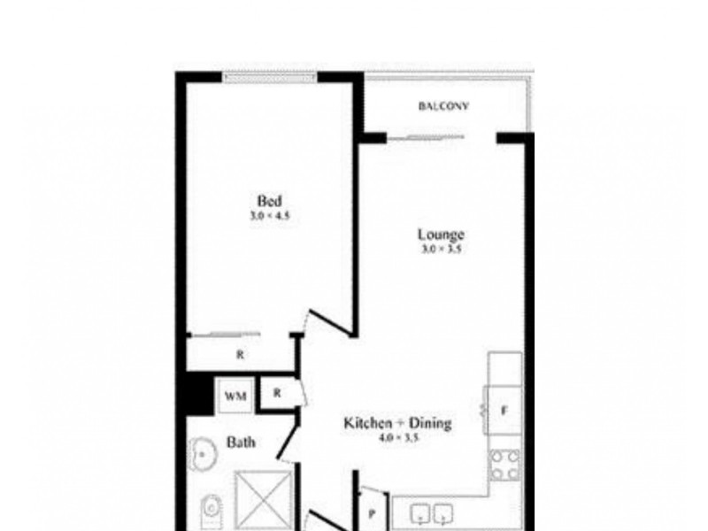 13/50-52 Stevenson Street, Paddington QLD 4064 Floorplan