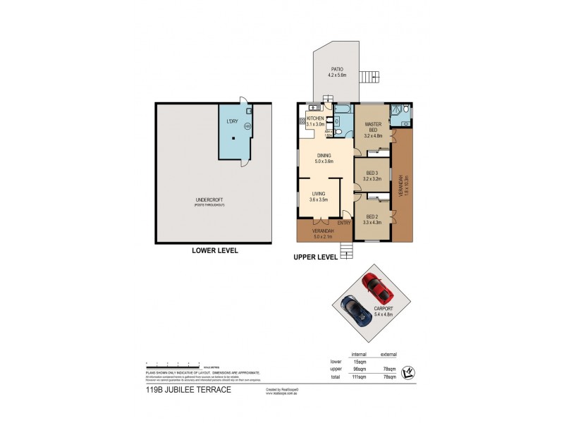 119B Jubilee Terrace, Bardon QLD 4065 Floorplan