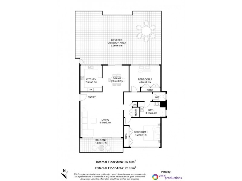 8/11 Shottery Street, Yeronga QLD 4104 Floorplan
