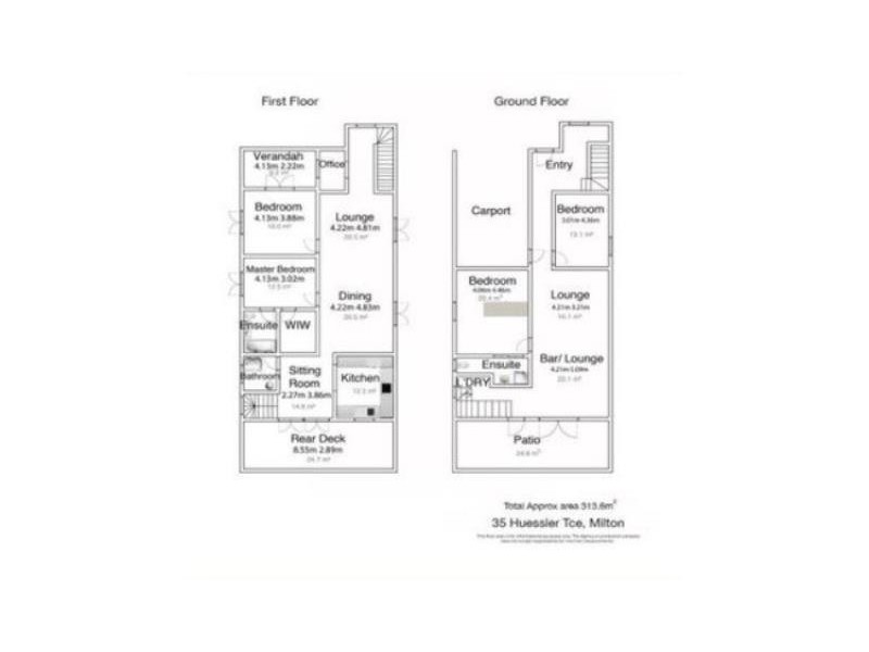 35 Heussler Terrace, Milton QLD 4064 Floorplan