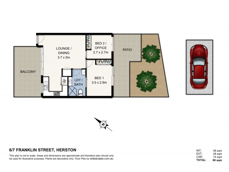6/7 Franklin Street, Herston QLD 4006 Floorplan
