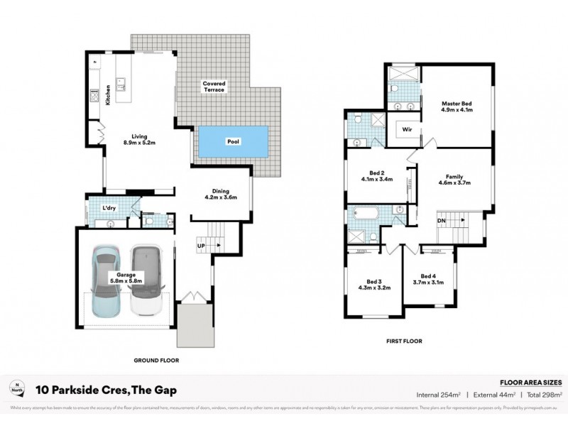 10 Parkside Crescent, The Gap QLD 4061 Floorplan