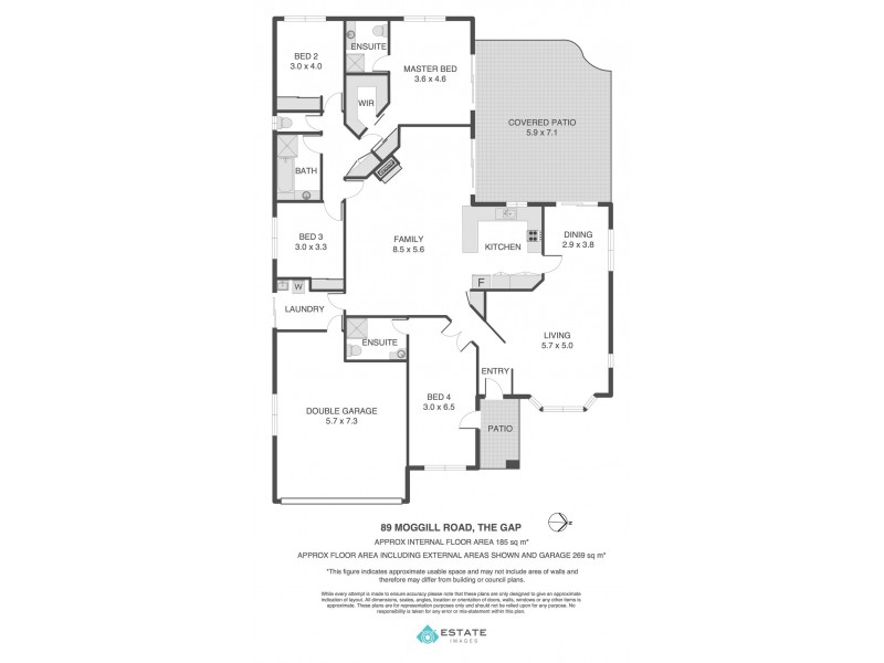 89 Moggill Road, The Gap QLD 4061 Floorplan