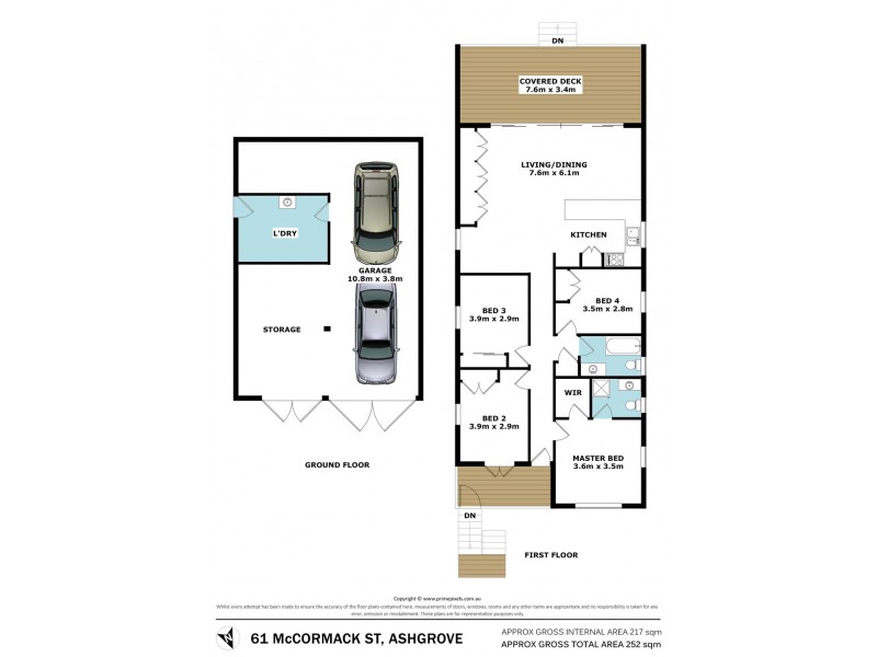 61 McCormack Avenue, Ashgrove QLD 4060 Floorplan