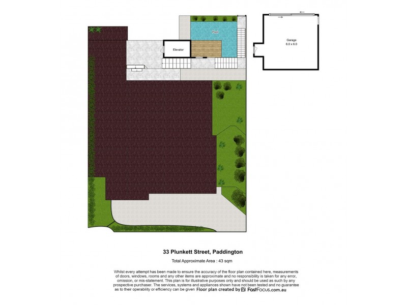 33 Plunkett Street, Paddington QLD 4064 Floorplan