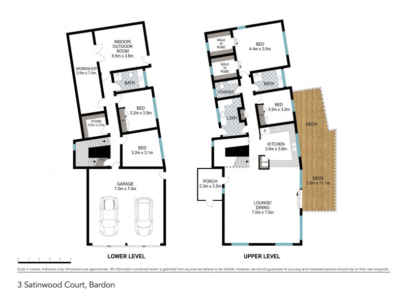 3 Satinwood Court, Bardon QLD 4065 Floorplan