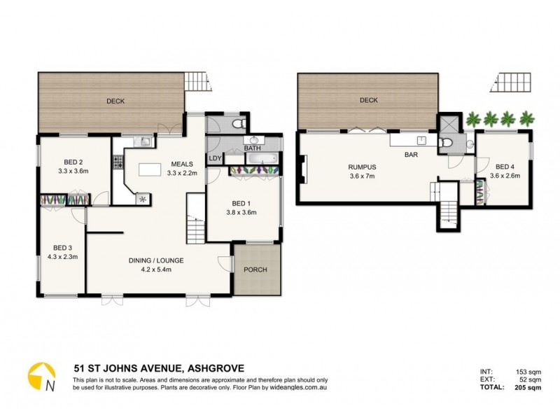 51 St Johns Avenue, Ashgrove QLD 4060 Floorplan