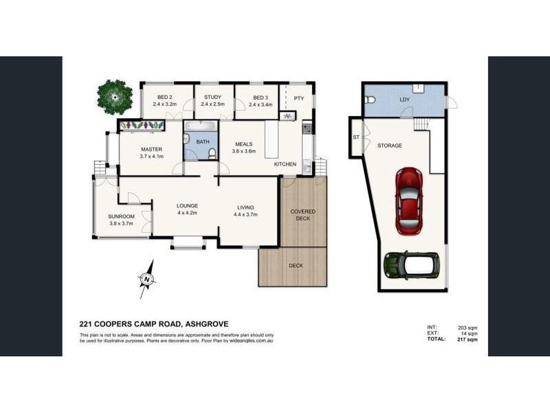 221 Coopers Camp Rd, Ashgrove QLD 4060 Floorplan