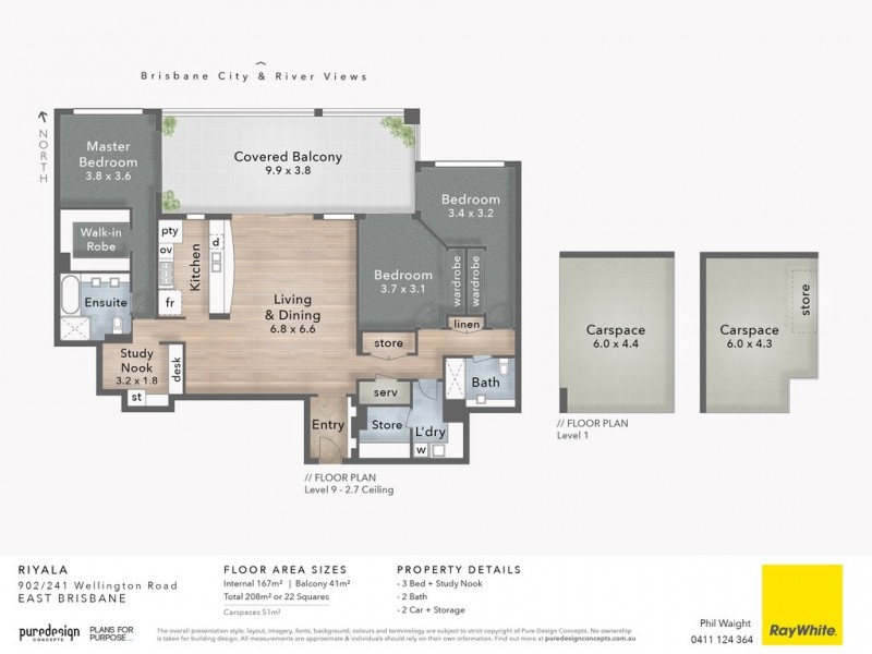 241 Wellington Road, East Brisbane QLD 4169 Floorplan