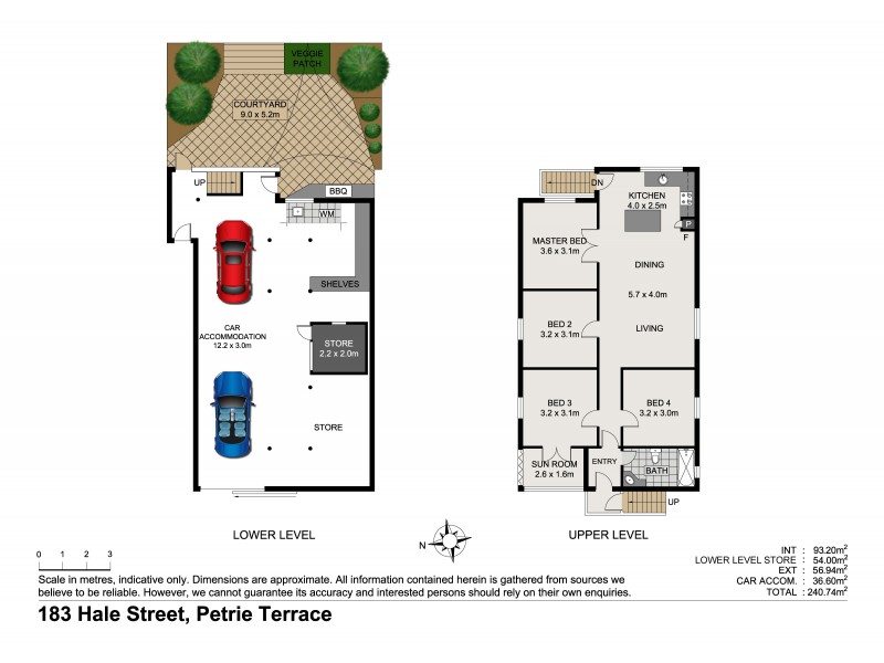 183 Hale Street, Petrie Terrace QLD 4000 Floorplan