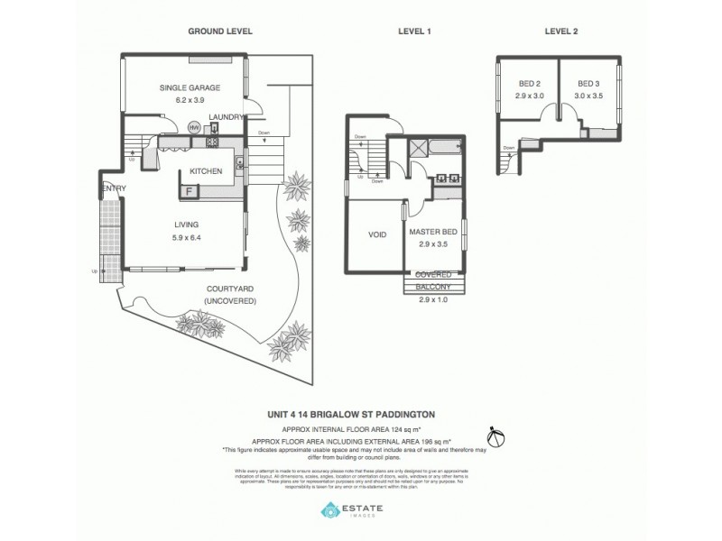 4/14 Brigalow Street, Paddington QLD 4064 Floorplan