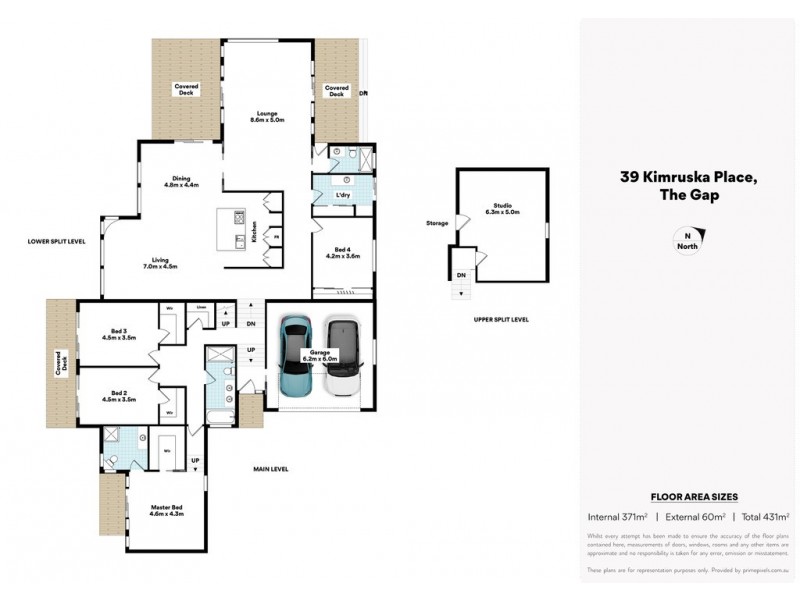 39 Kimruska Place, The Gap QLD 4061 Floorplan