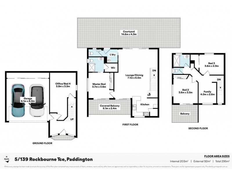 5/139 Rockbourne Terrace, Paddington QLD 4064 Floorplan