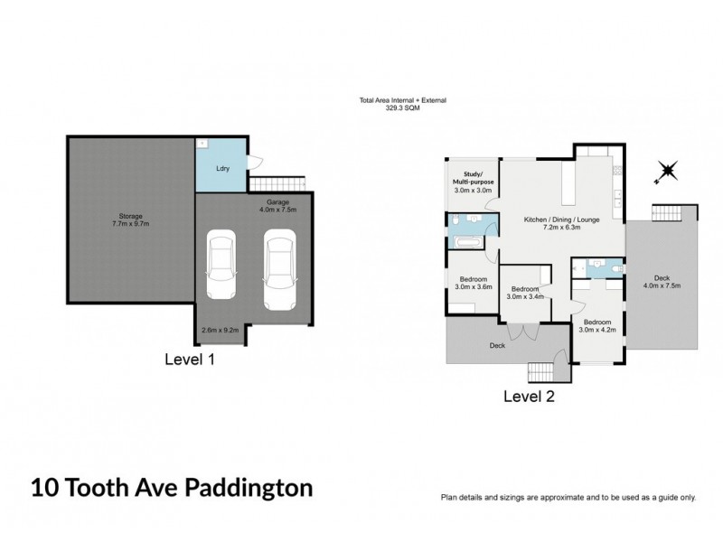 10 Tooth Avenue, Paddington QLD 4064 Floorplan