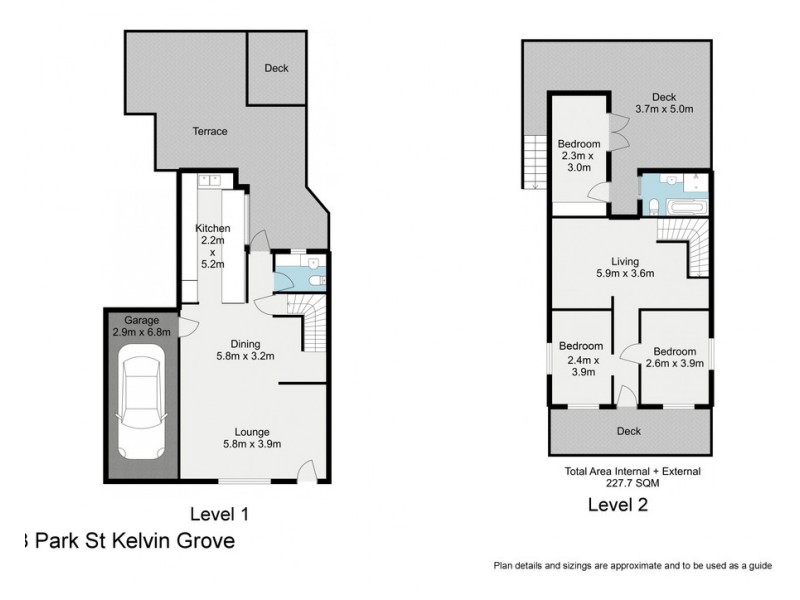 63 Park Street, Kelvin Grove QLD 4059 Floorplan