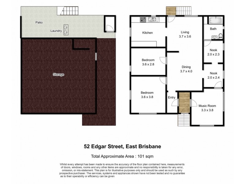 52 Edgar Street, East Brisbane QLD 4169 Floorplan