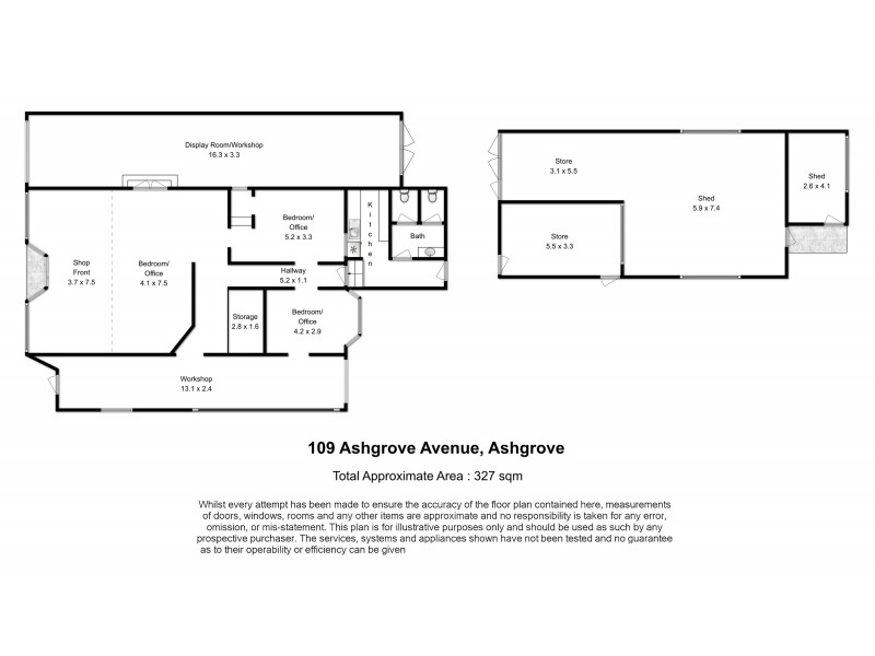 109 Ashgrove Avenue, Ashgrove QLD 4060 Floorplan