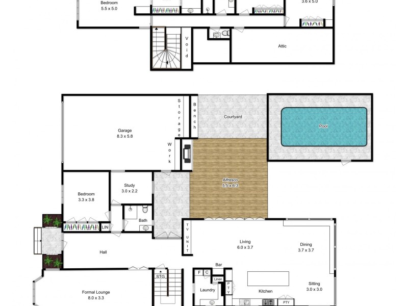 306 Stanley Terrace, Taringa QLD 4068 Floorplan