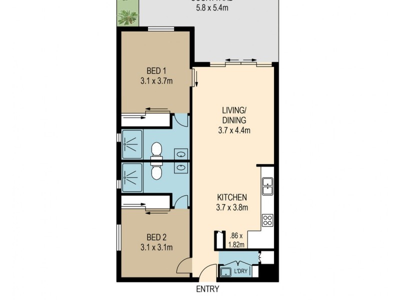 2109/55 Forbes Street, West End QLD 4101