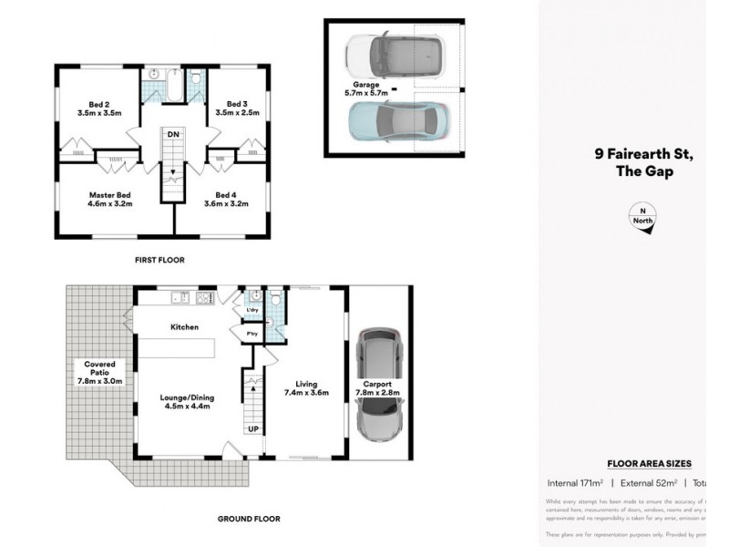 9 Fairearth Street, The Gap QLD 4061 Floorplan
