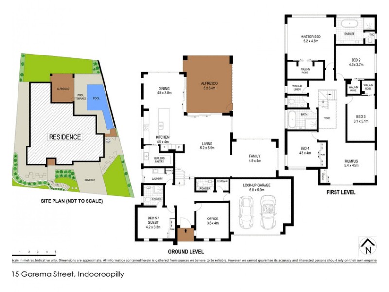 15 Garema Street, Indooroopilly QLD 4068 Floorplan